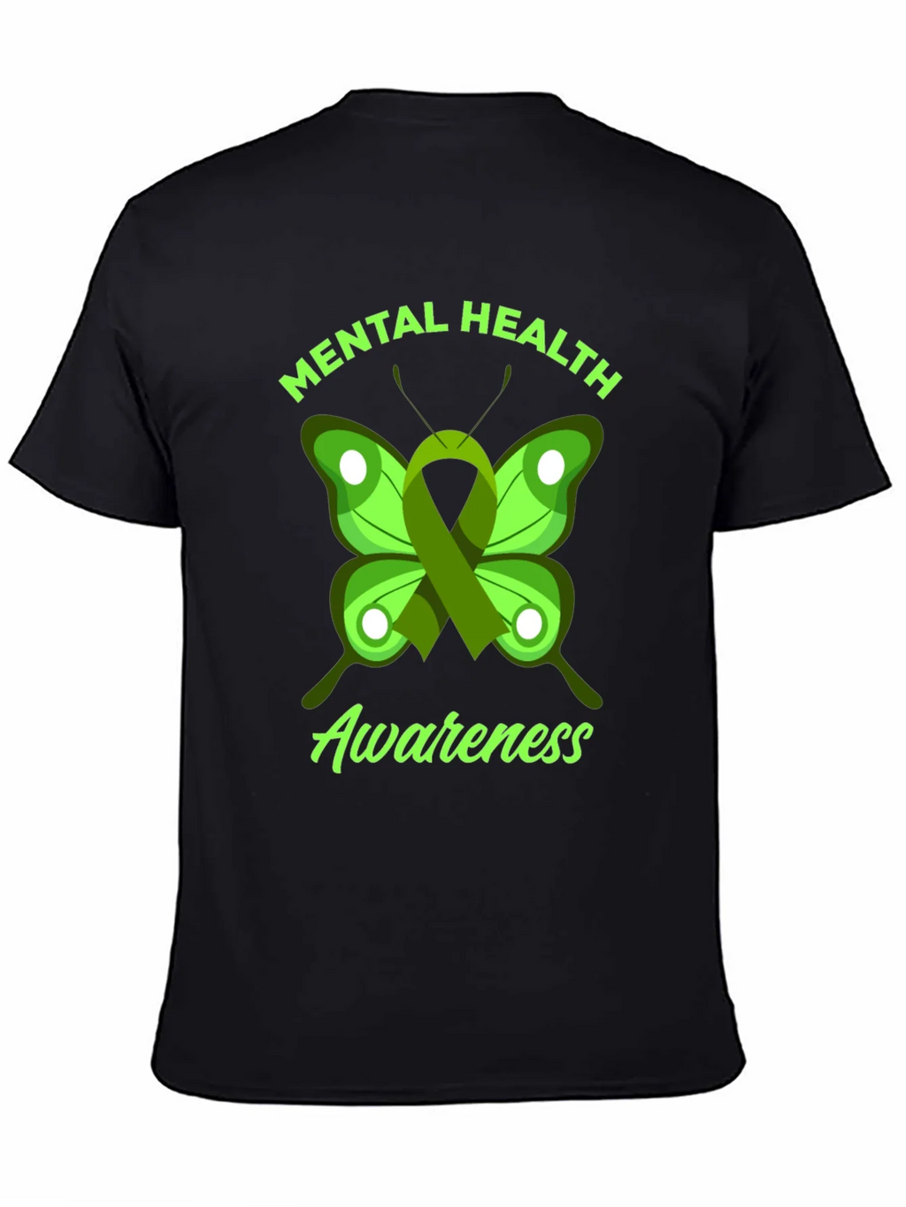 Mental Health Awareness Butterfly Graphic Tee product image 4