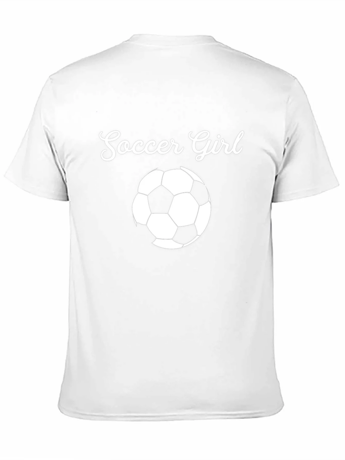Soccer Girl T-Shirt - Black Graphic Tee product image 10