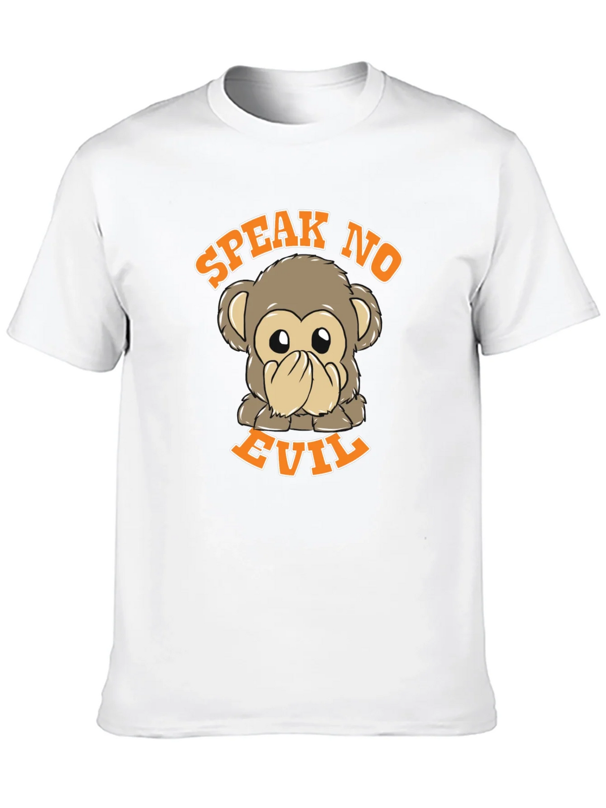 Speak No Evil Monkey Graphic T-Shirt product image 9