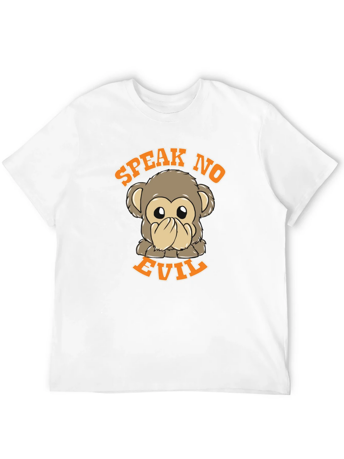 Speak No Evil Monkey Graphic T-Shirt product image 11