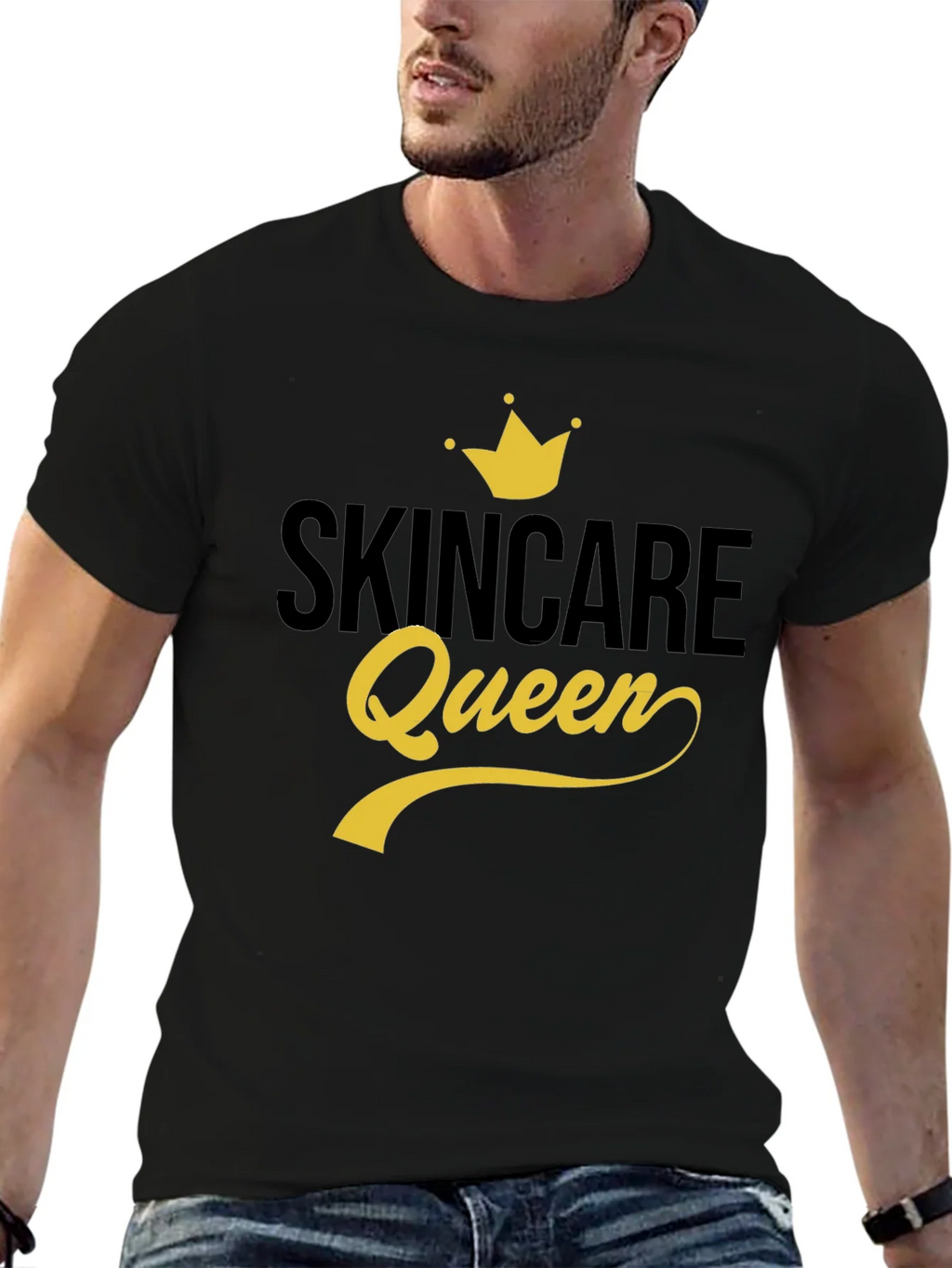 Skincare Queen T-Shirt - Stylish Graphic Tee product image 6