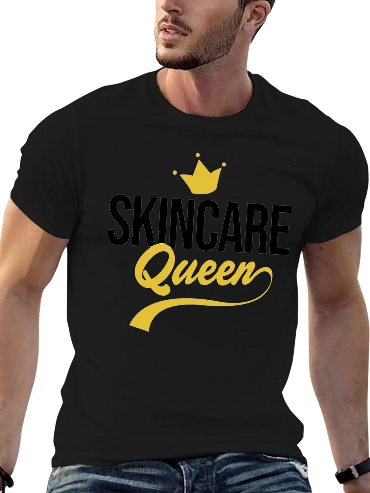 Skincare Queen T-Shirt - Stylish Graphic Tee product image 6