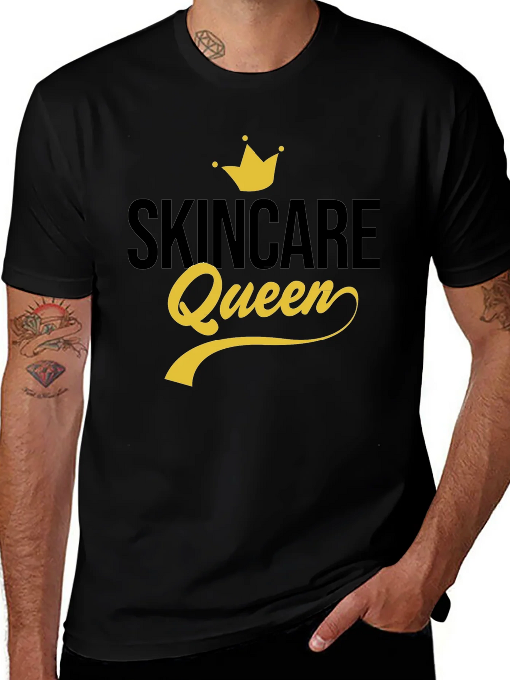 Skincare Queen T-Shirt - Stylish Graphic Tee product image 1