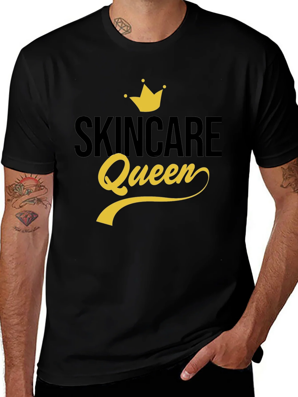 Skincare Queen T-Shirt - Stylish Graphic Tee product image 1