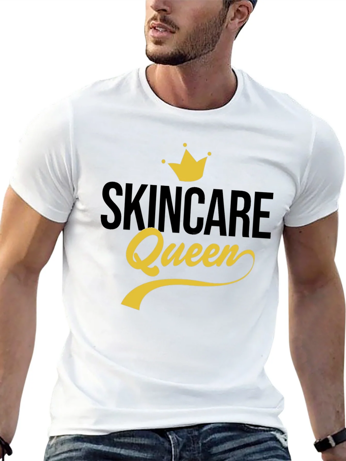 Skincare Queen T-Shirt - Stylish Graphic Tee product image 12