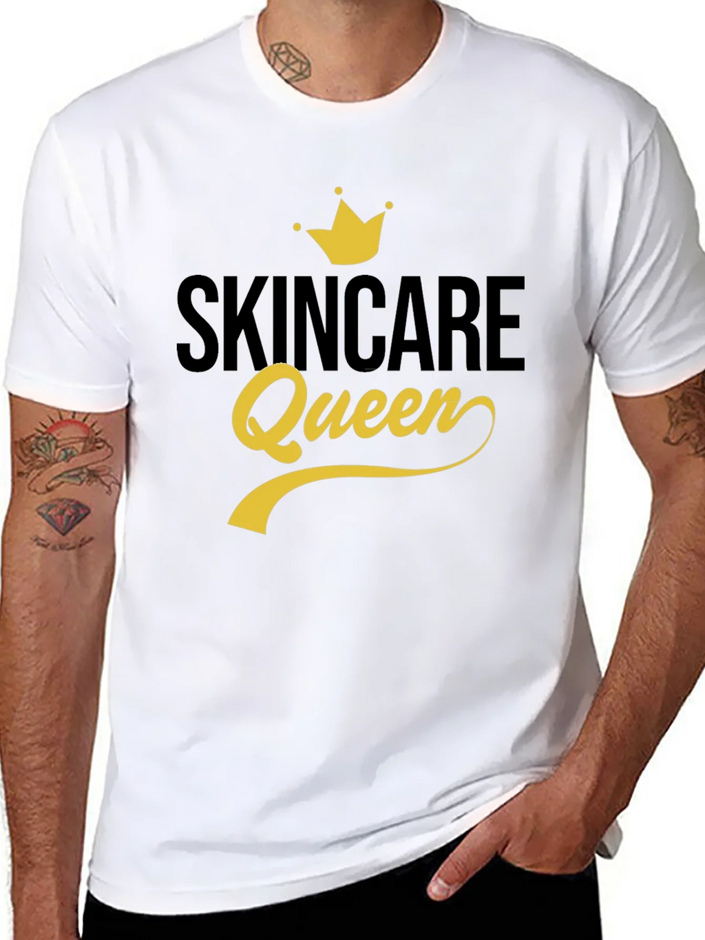 Skincare Queen T-Shirt - Stylish Graphic Tee product image 7