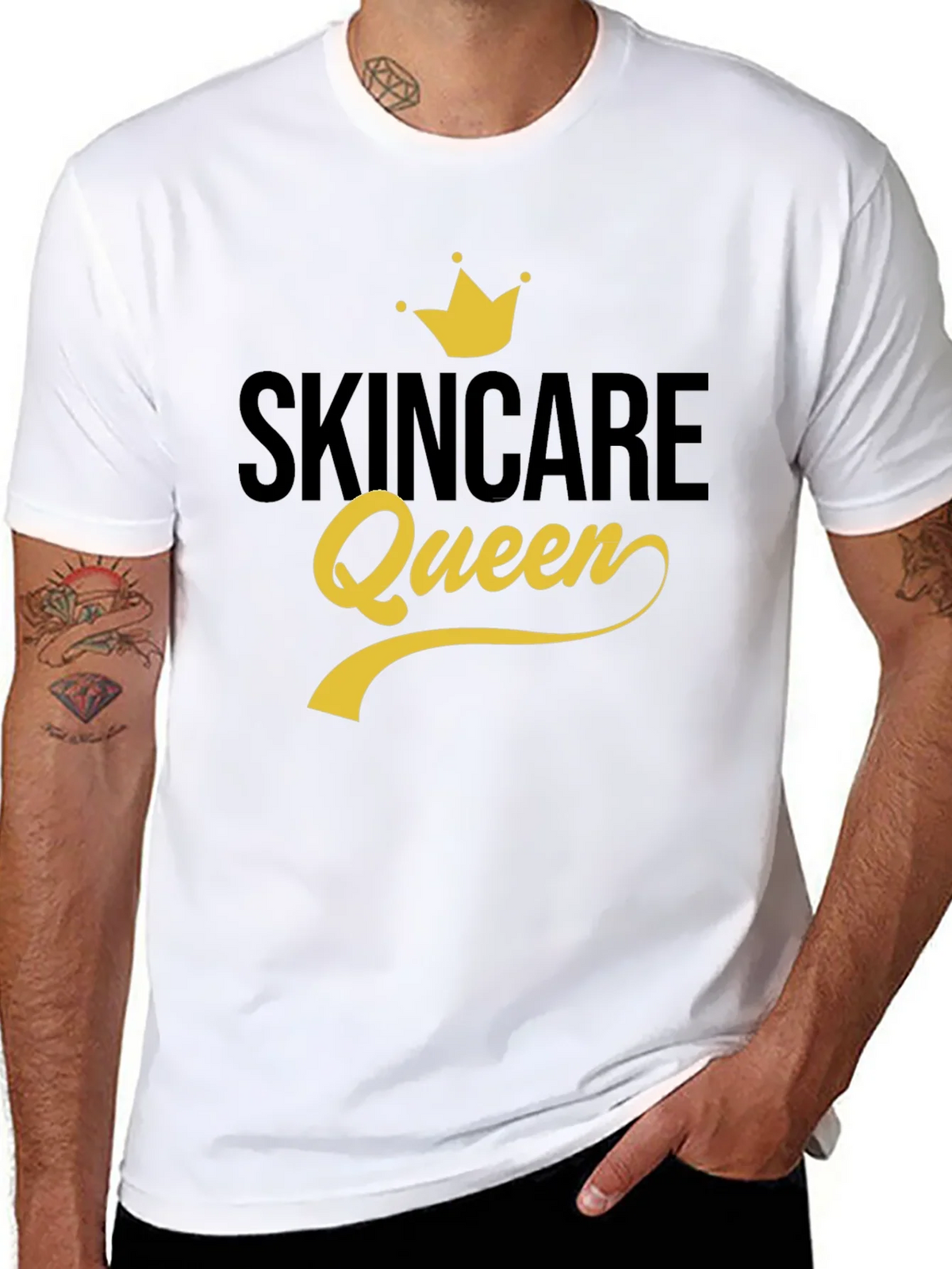 Skincare Queen T-Shirt - Stylish Graphic Tee product image 7
