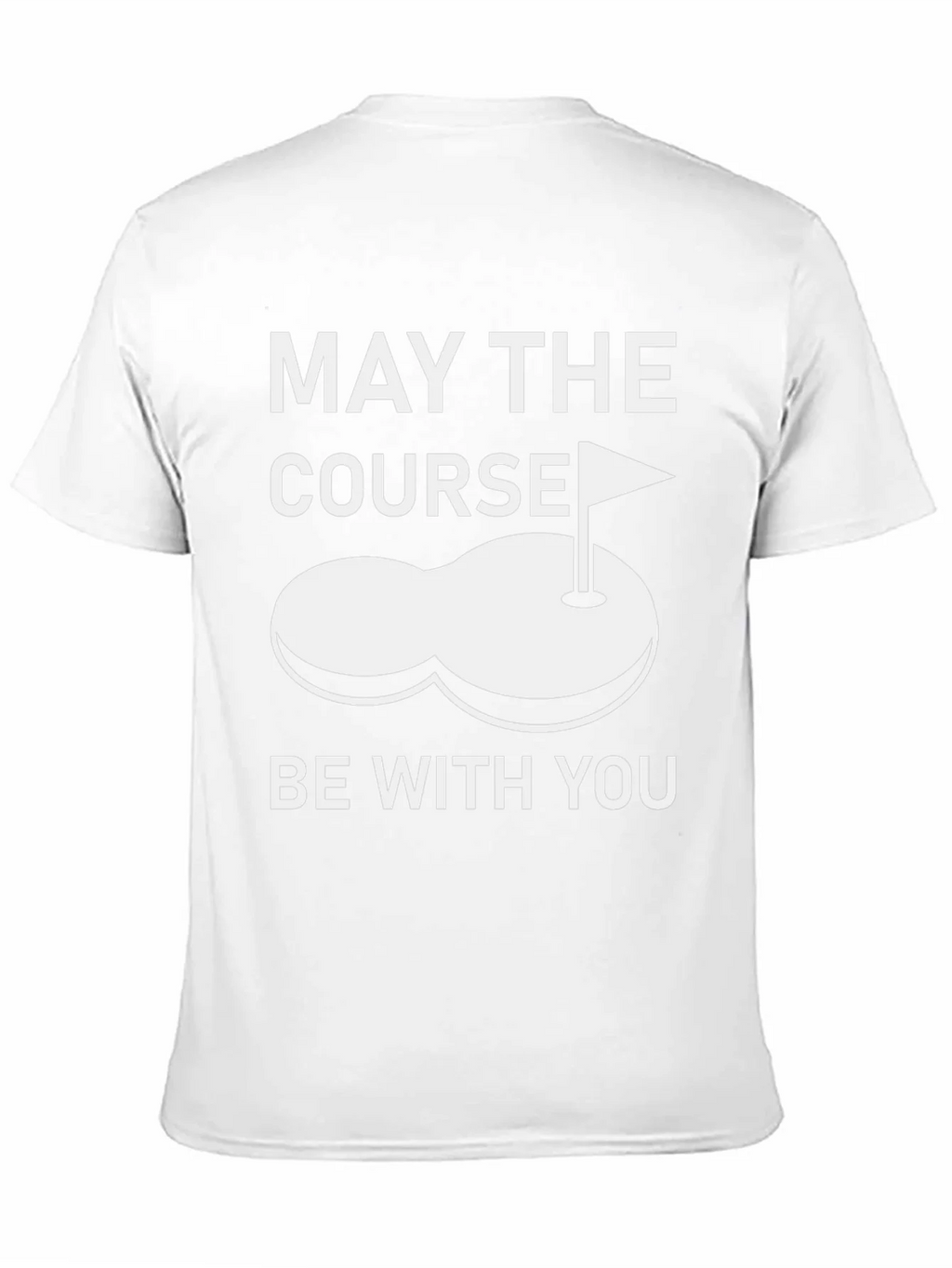 May the Course Be With You T-Shirt - Golf Humor product image 10