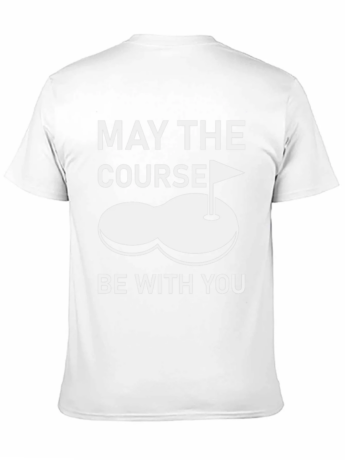 May the Course Be With You T-Shirt - Golf Humor product image 10