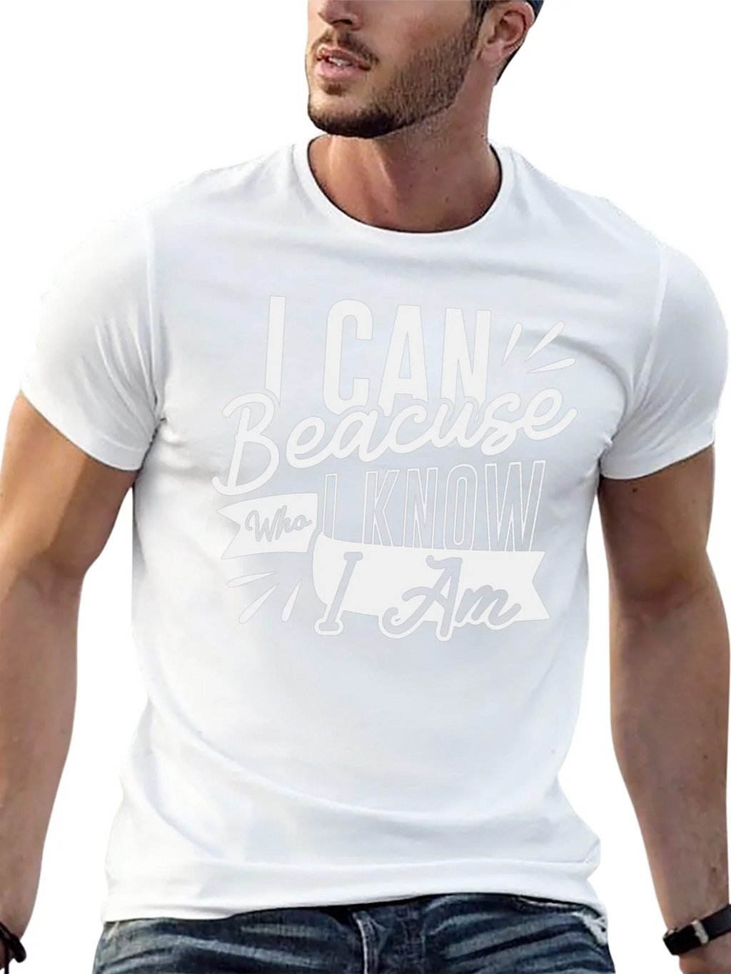 Motivational I Can Because T-Shirt product image 12
