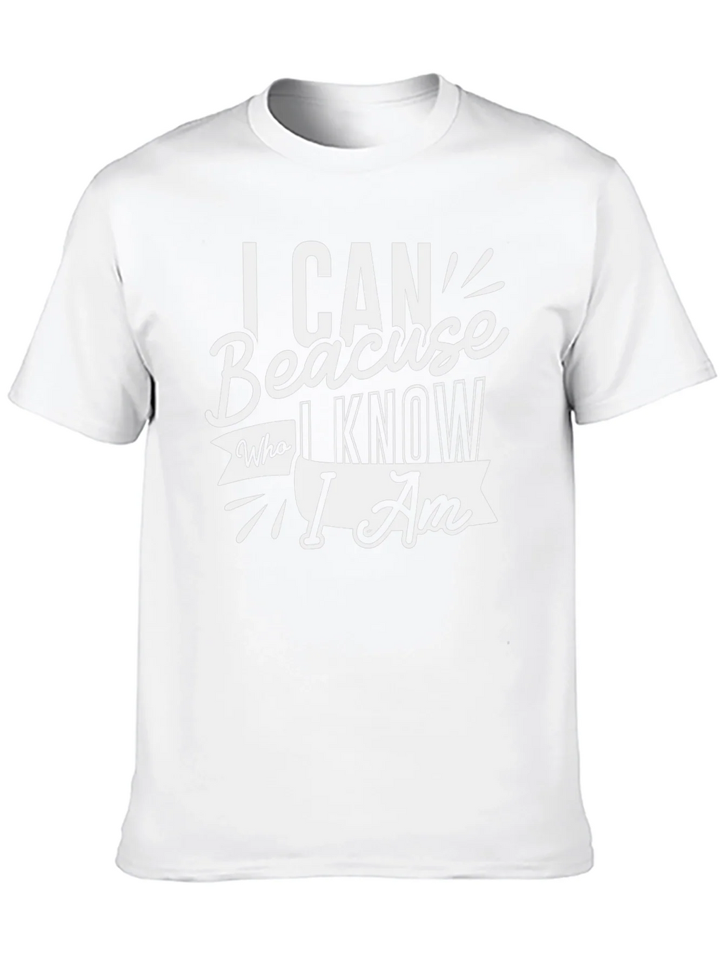 Motivational I Can Because T-Shirt product image 9