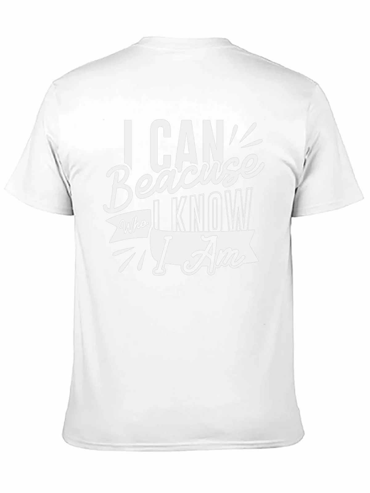 Motivational I Can Because T-Shirt product image 10