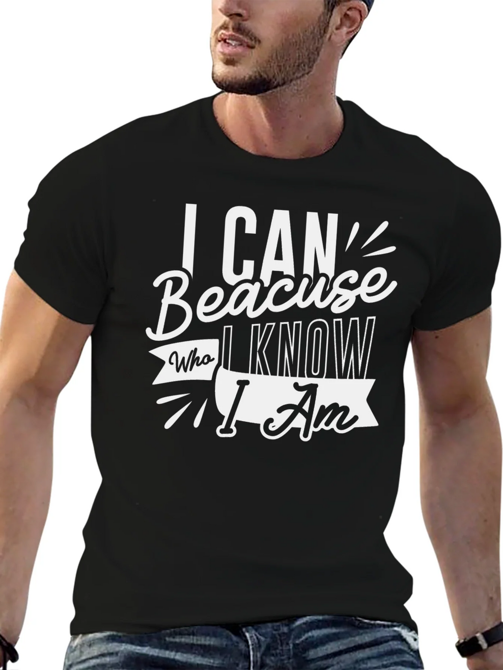 Motivational I Can Because T-Shirt product image 6