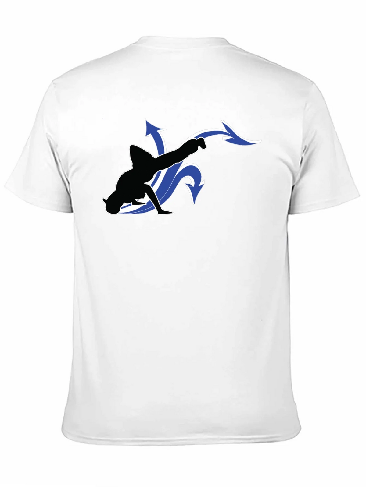 Cool Black T-Shirt with Dancer Graphic product image 10