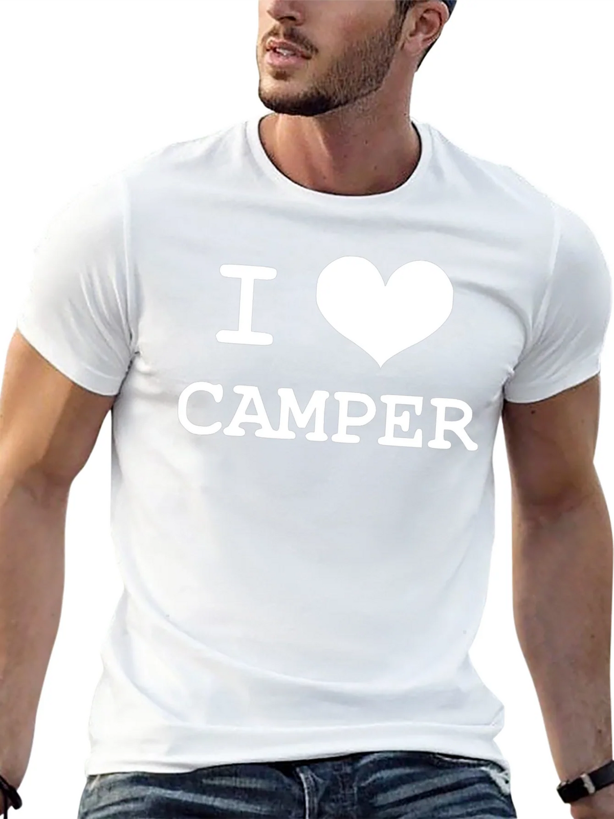 I Love Camper Black T-Shirt product image 12