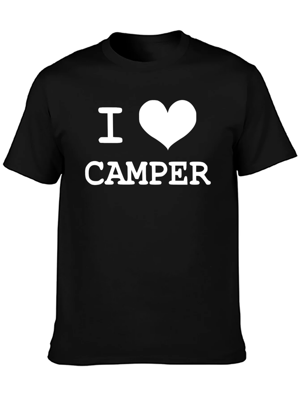 I Love Camper Black T-Shirt product image 3