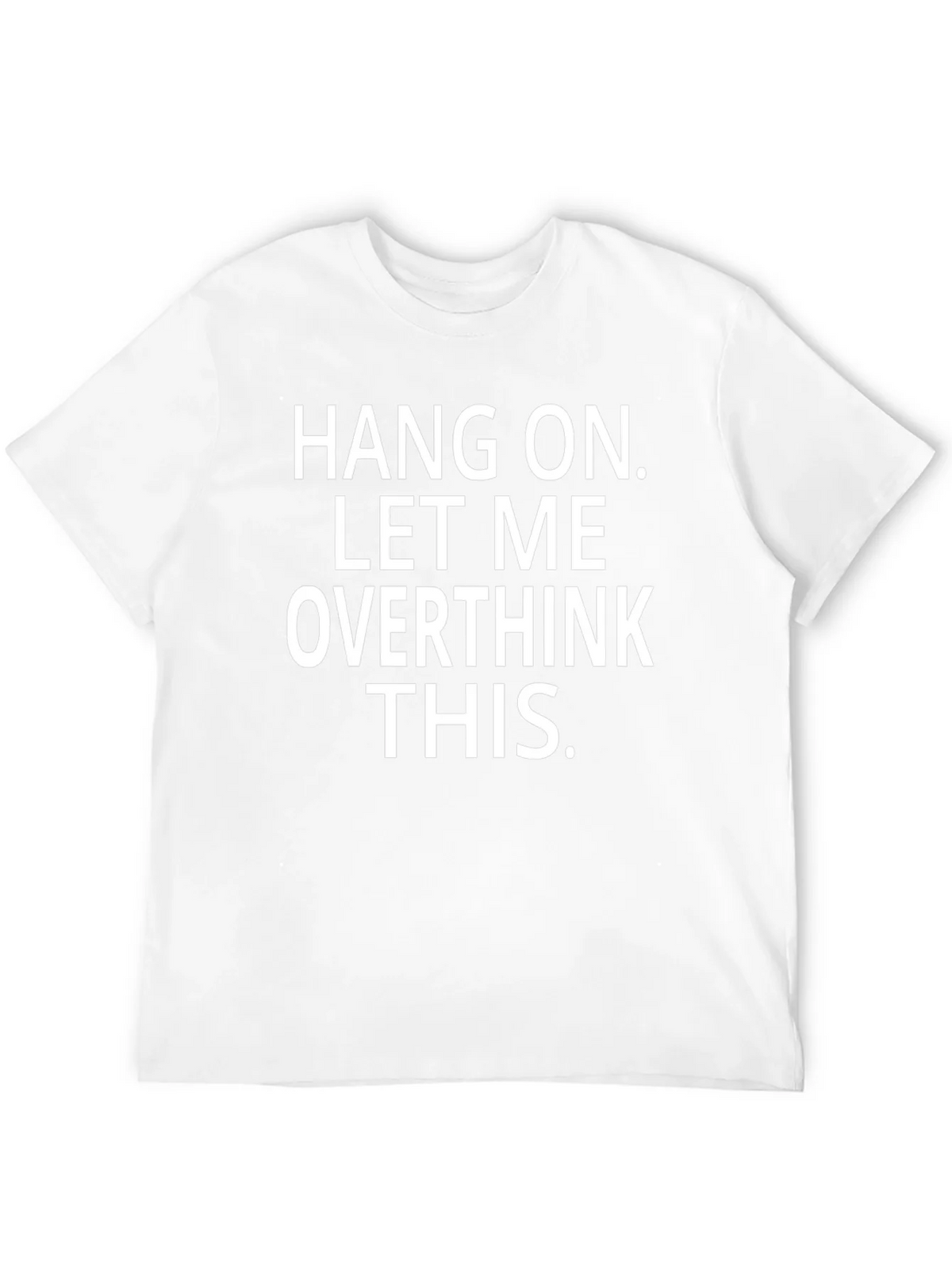 Overthink Black Crew Neck Graphic Tee product image 11