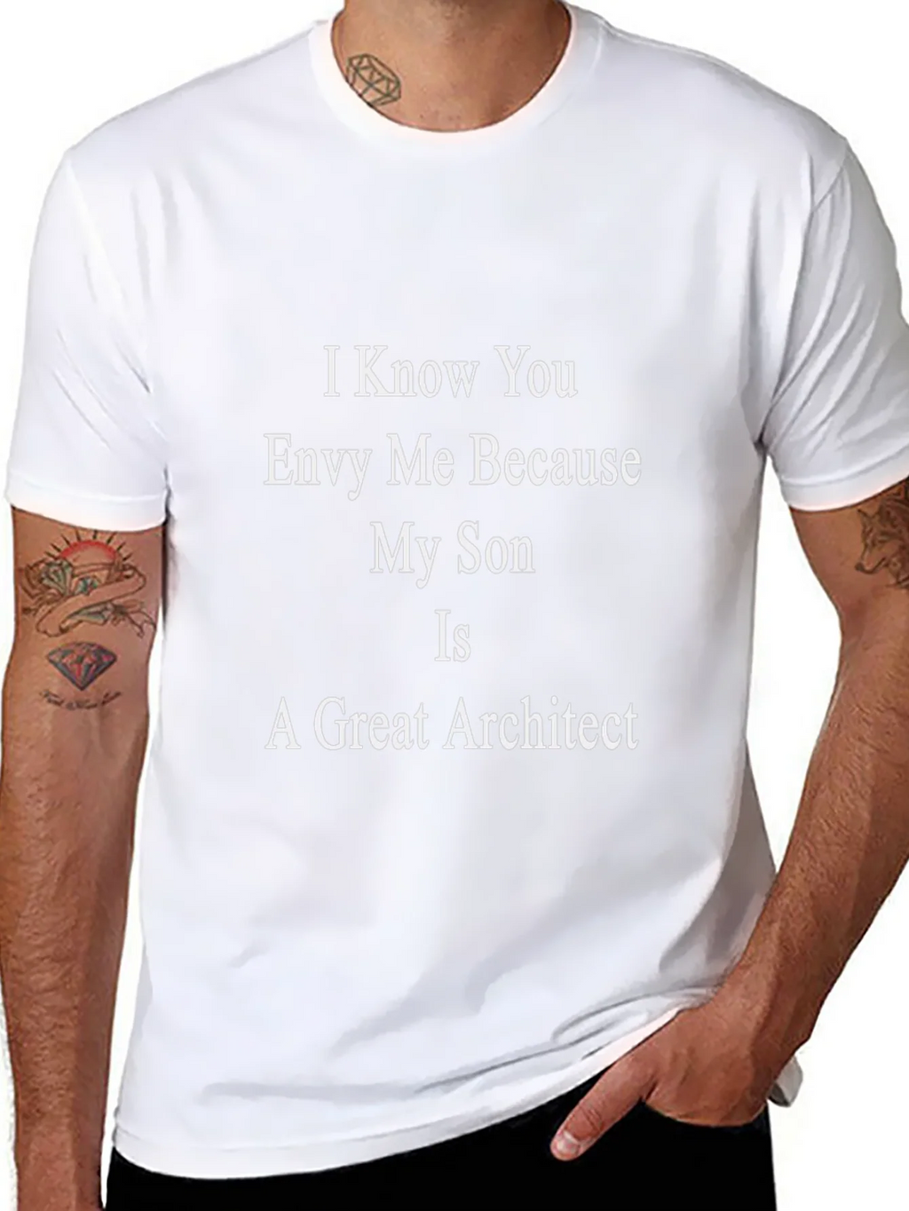 Envy My Son Architect Funny T-Shirt product image 7