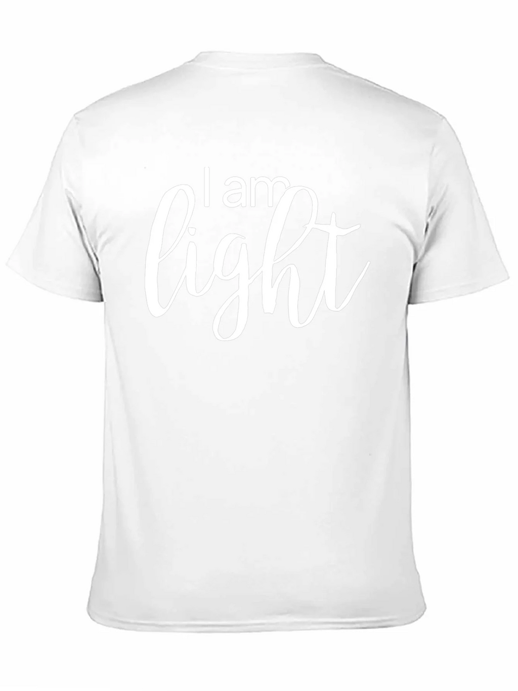 I am Light Black Graphic T-Shirt product image 10