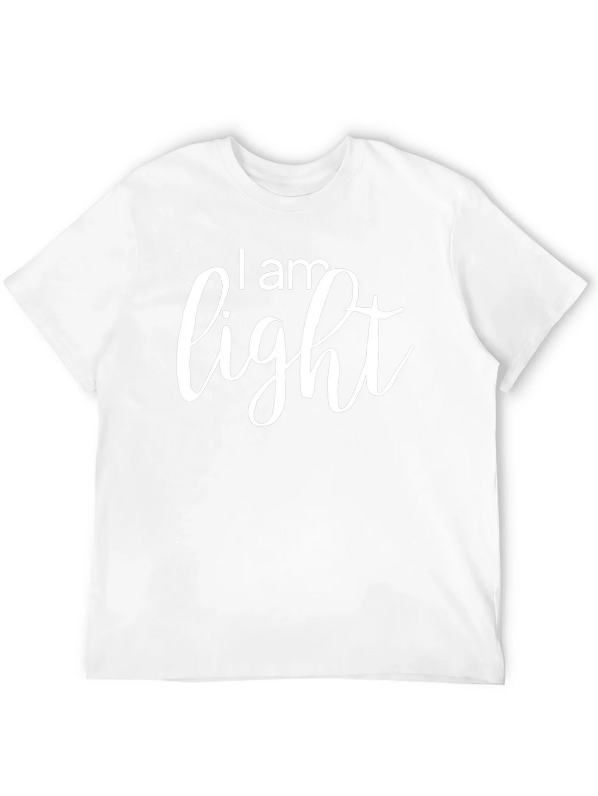 I am Light Black Graphic T-Shirt product image 11
