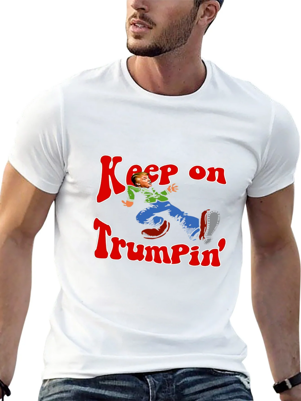 Keep On Trumpin Graphic Tee - Novelty Humor T-Shirt product image 9