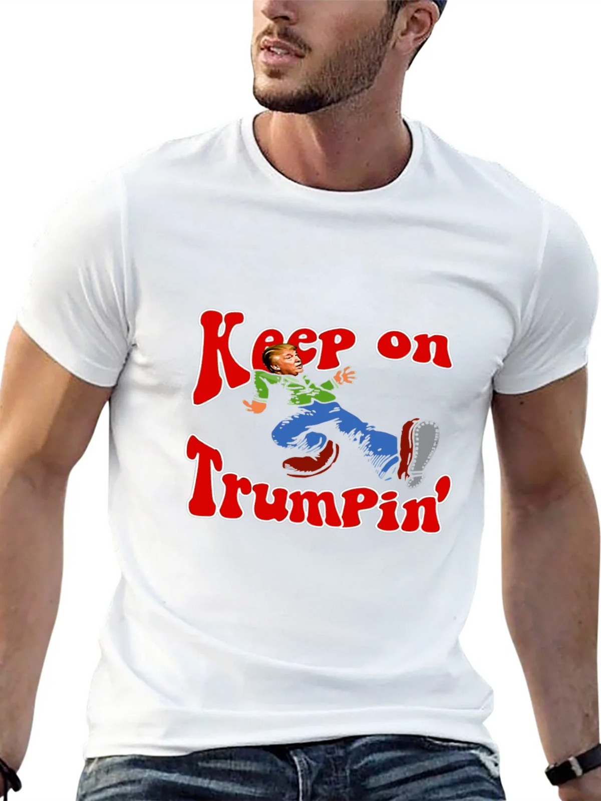 Keep On Trumpin Graphic Tee - Novelty Humor T-Shirt product image 9