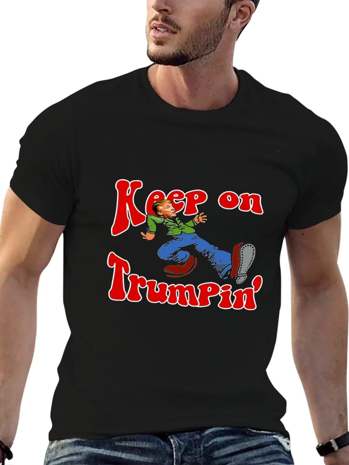 Keep On Trumpin Graphic Tee - Novelty Humor T-Shirt product image 6