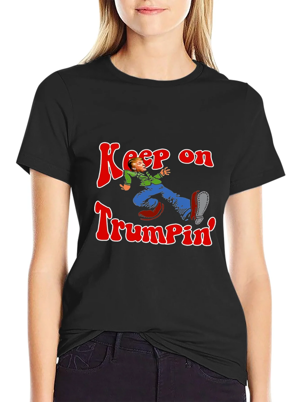 Keep On Trumpin Graphic Tee - Novelty Humor T-Shirt product image 2