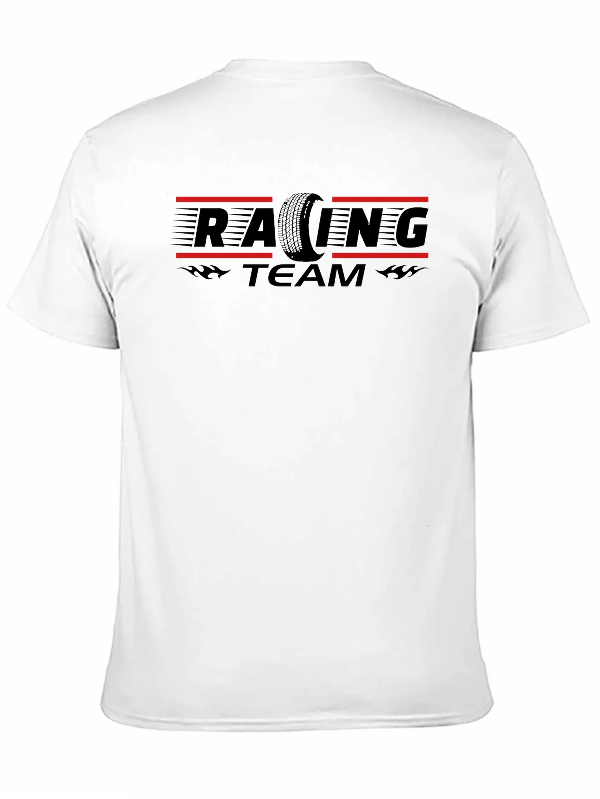Racing Team Black Graphic T-Shirt product image 10