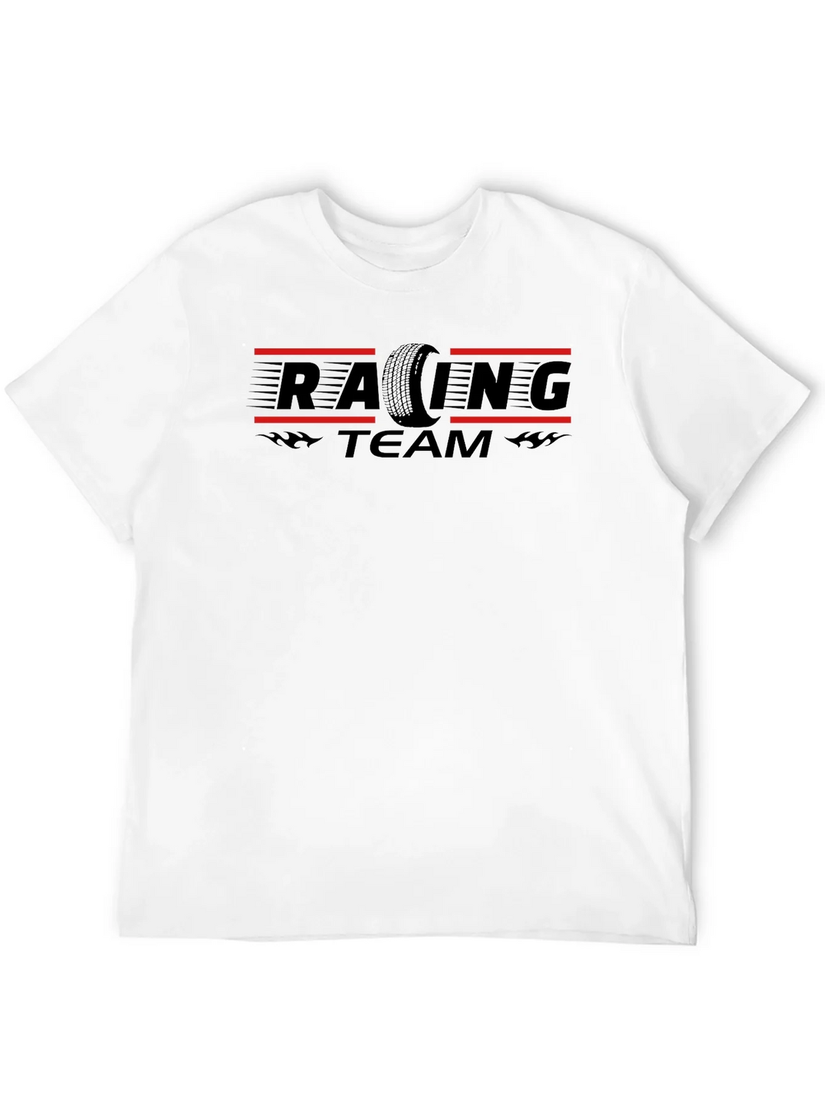 Racing Team Black Graphic T-Shirt product image 11