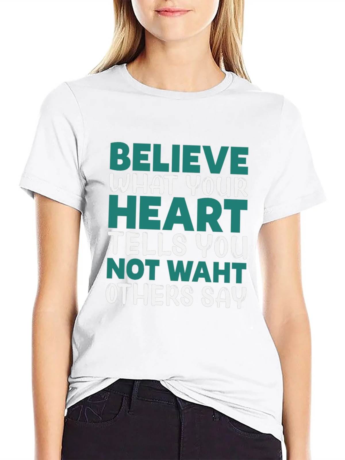 Believe in Your Heart Graphic Tee product image 8