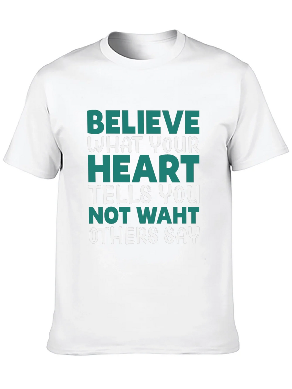 Believe in Your Heart Graphic Tee product image 9