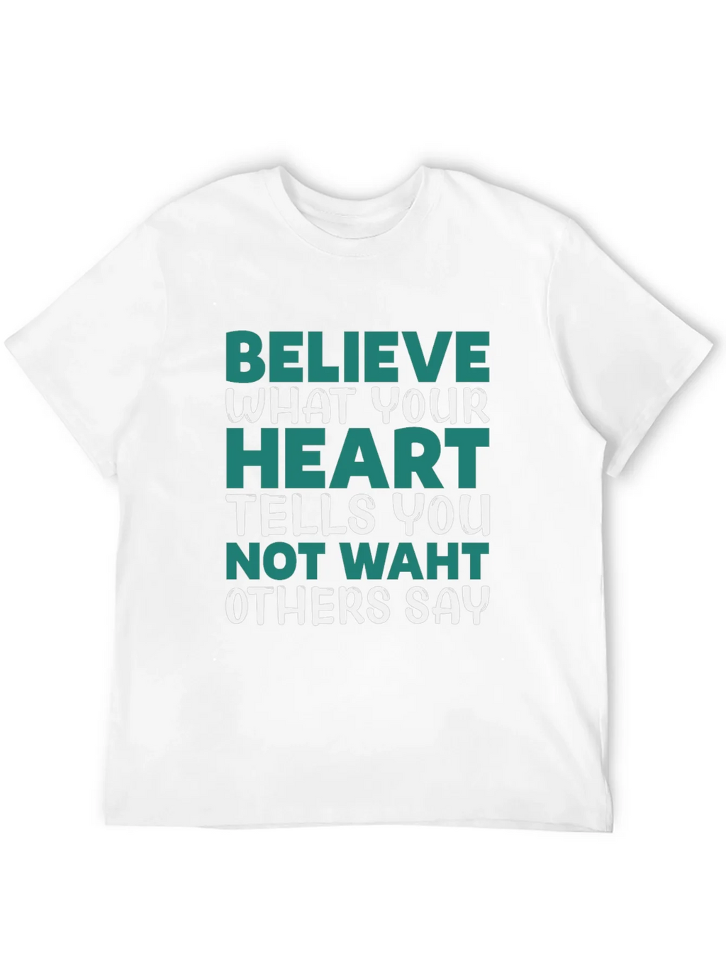 Believe in Your Heart Graphic Tee product image 11