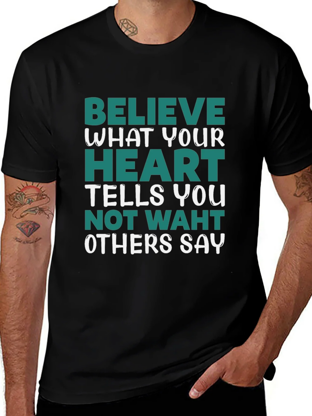 Believe in Your Heart Graphic Tee product image 1