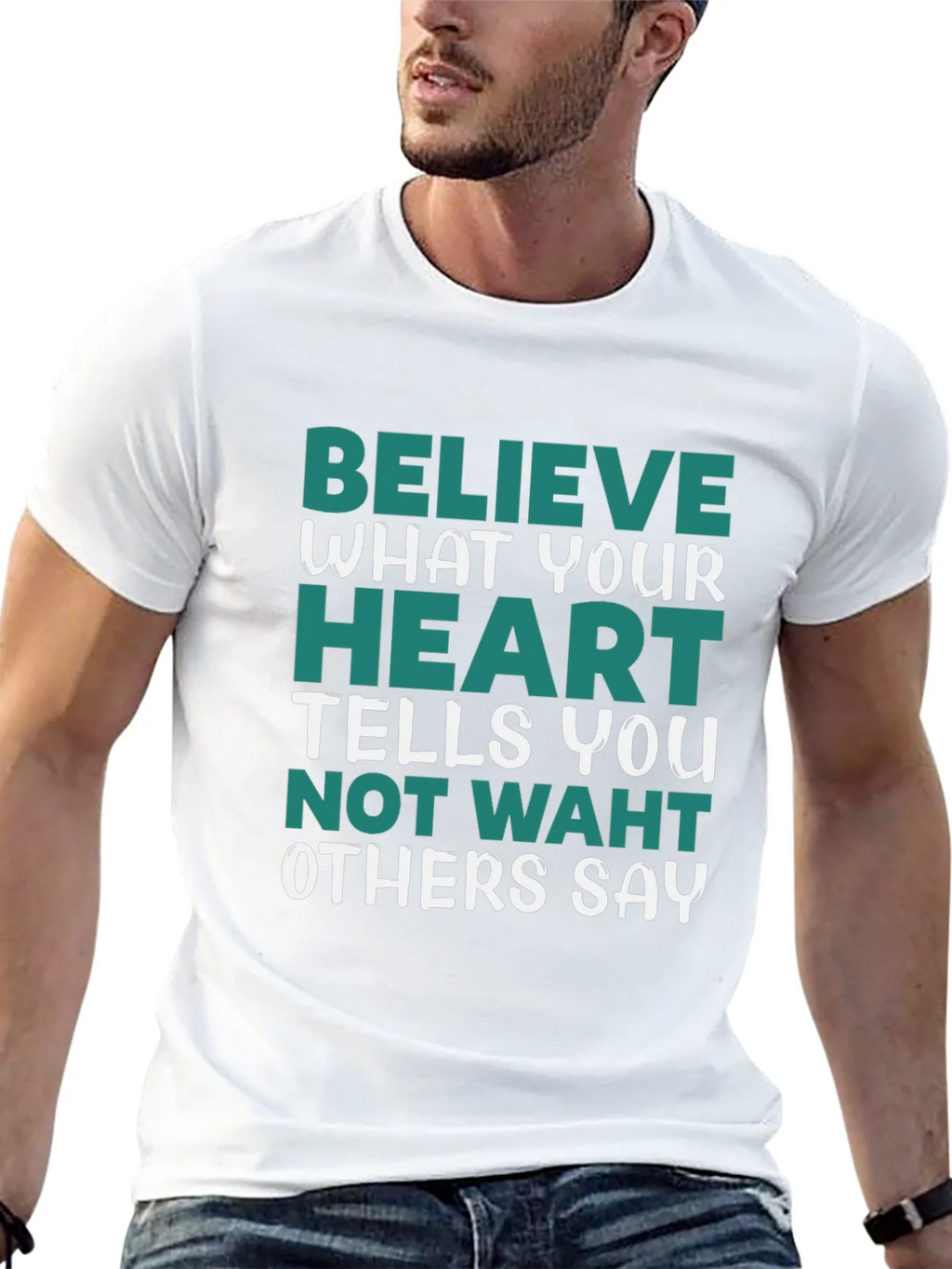 Believe in Your Heart Graphic Tee product image 12
