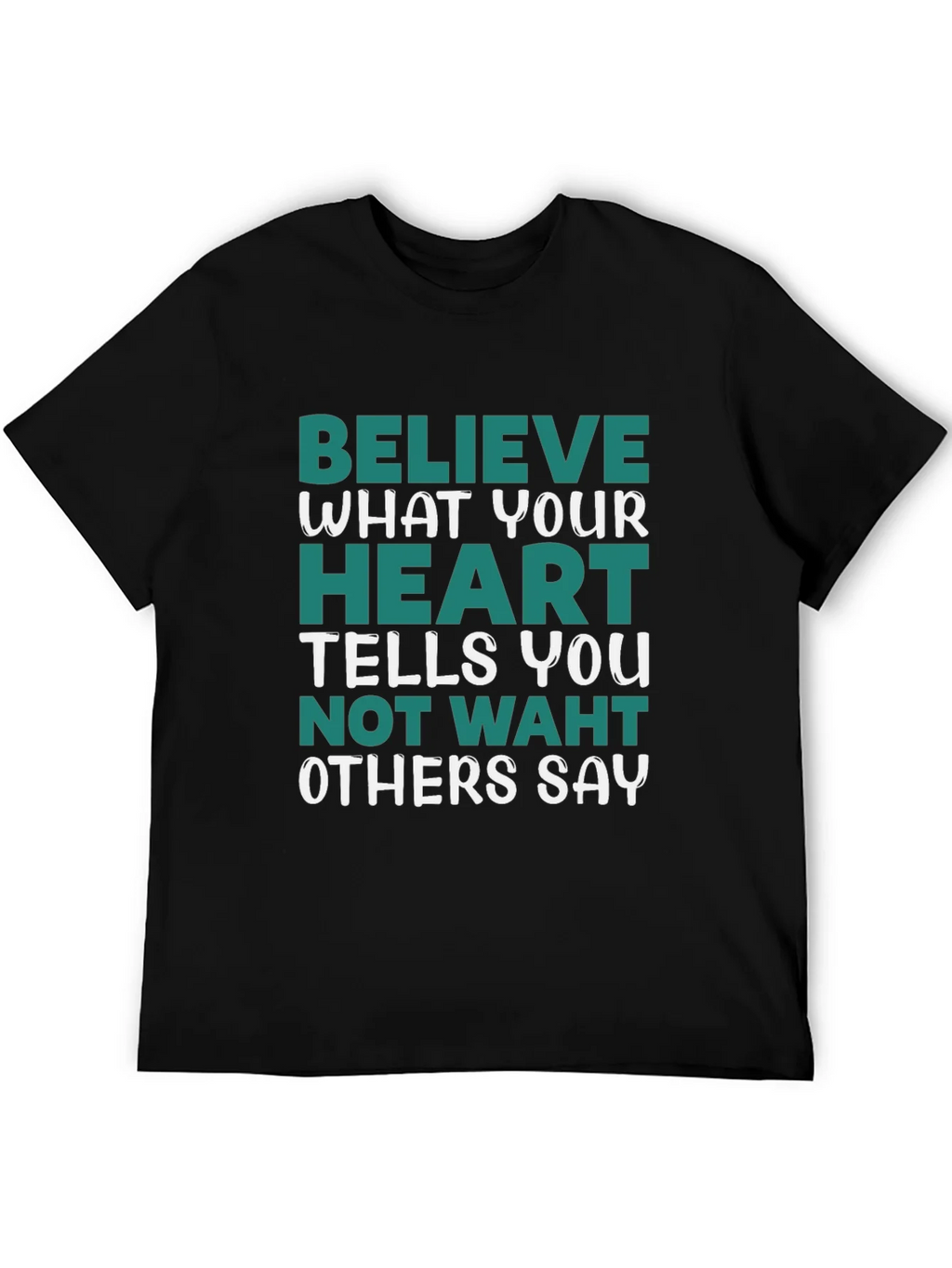 Believe in Your Heart Graphic Tee product image 5