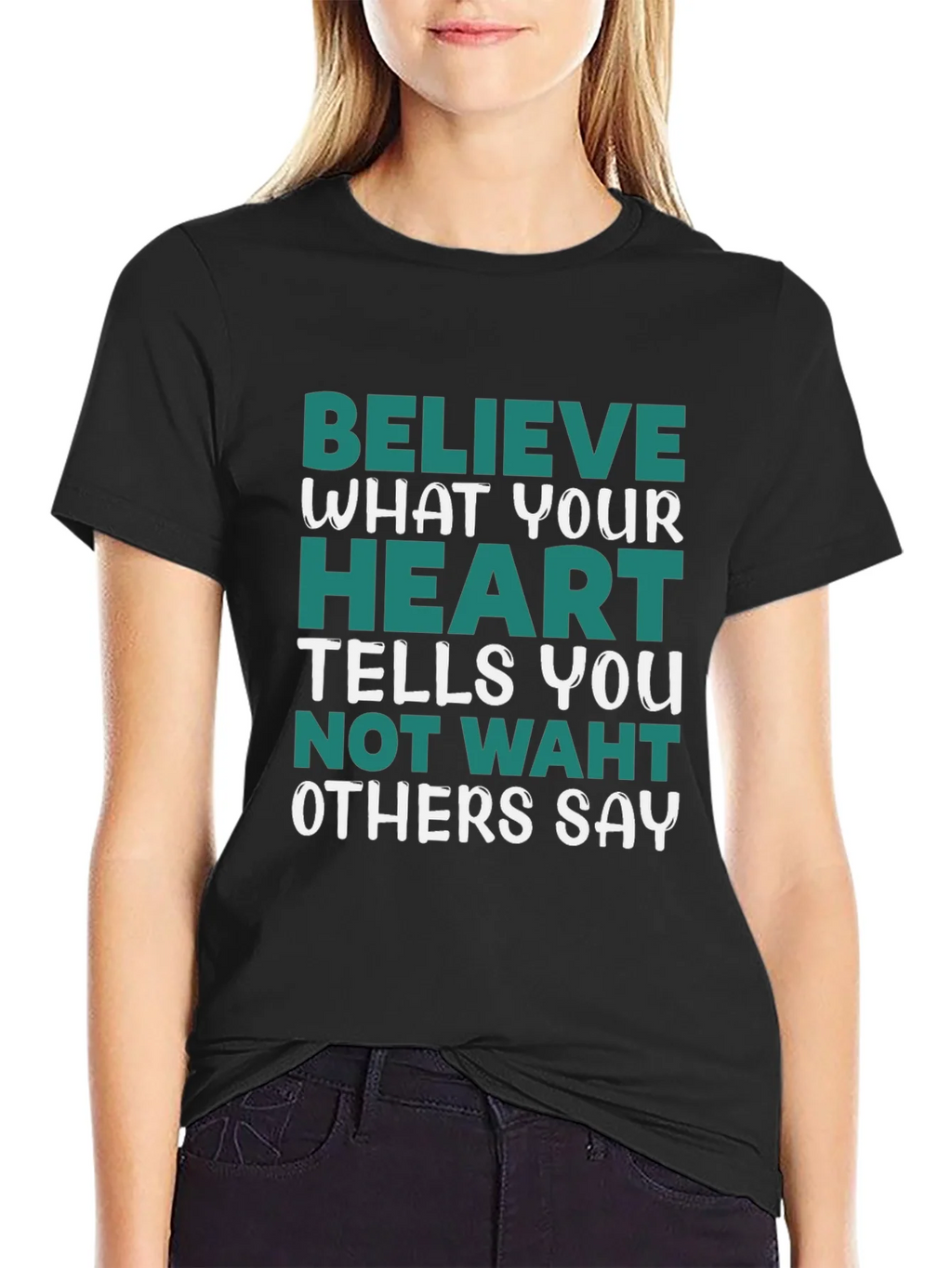 Believe in Your Heart Graphic Tee product image 2