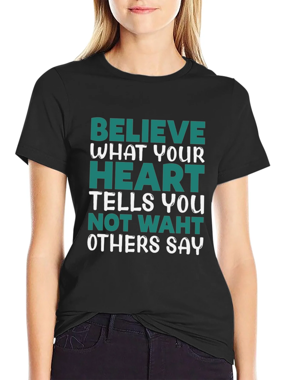 Believe in Your Heart Graphic Tee product image 2