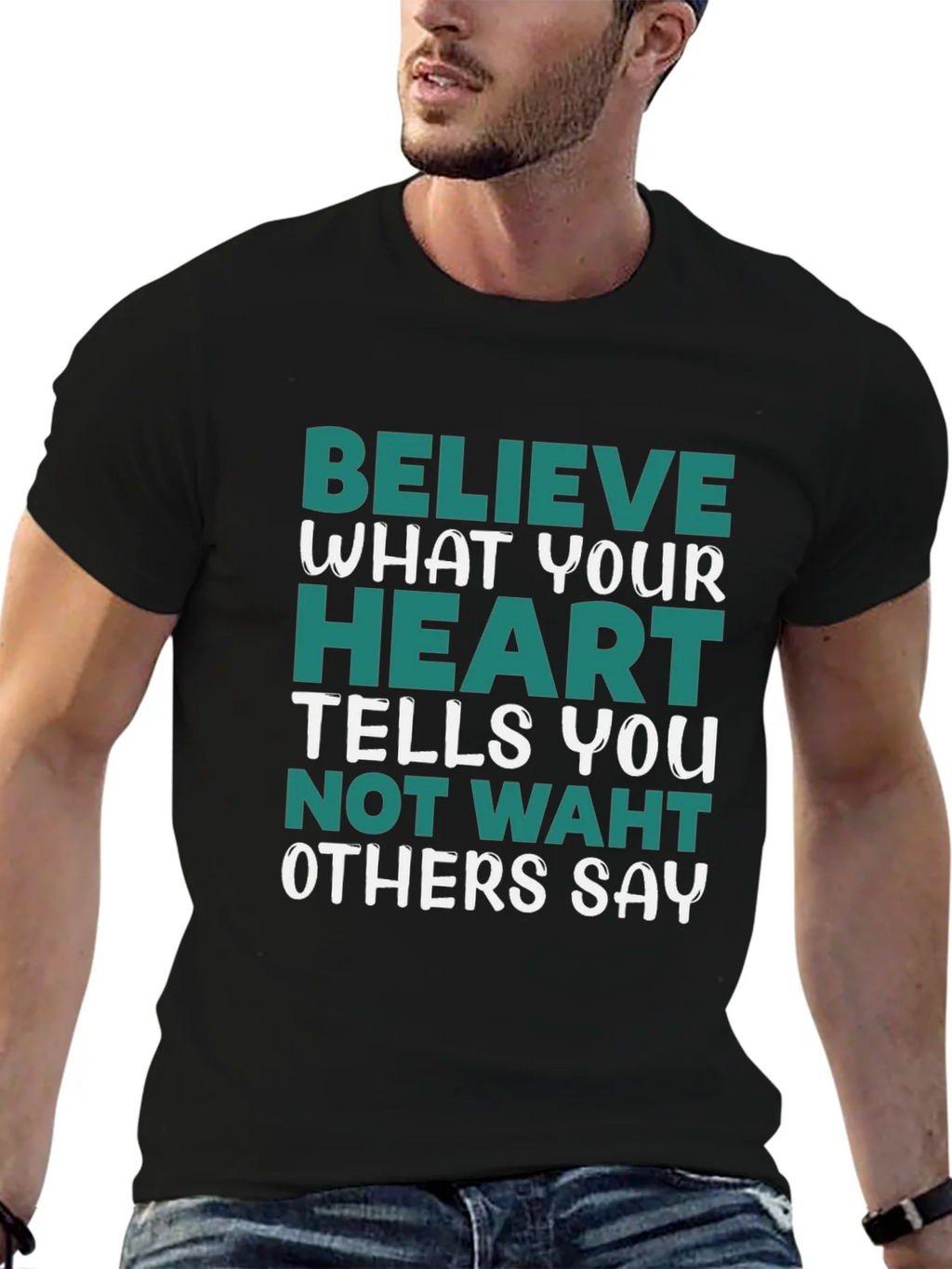 Believe in Your Heart Graphic Tee product image 6