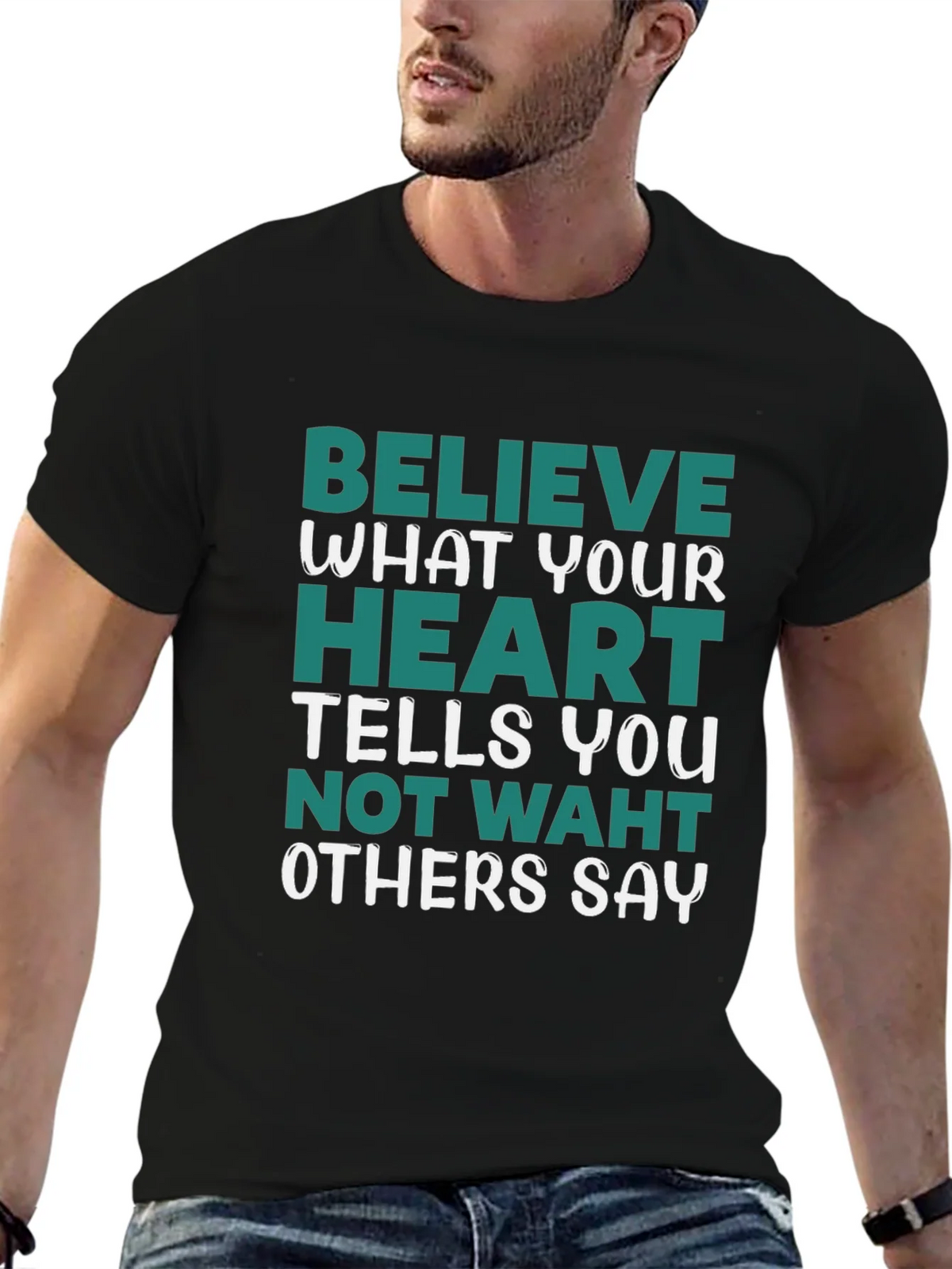 Believe in Your Heart Graphic Tee product image 6