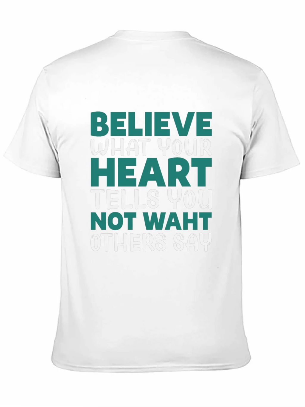 Believe in Your Heart Graphic Tee product image 10