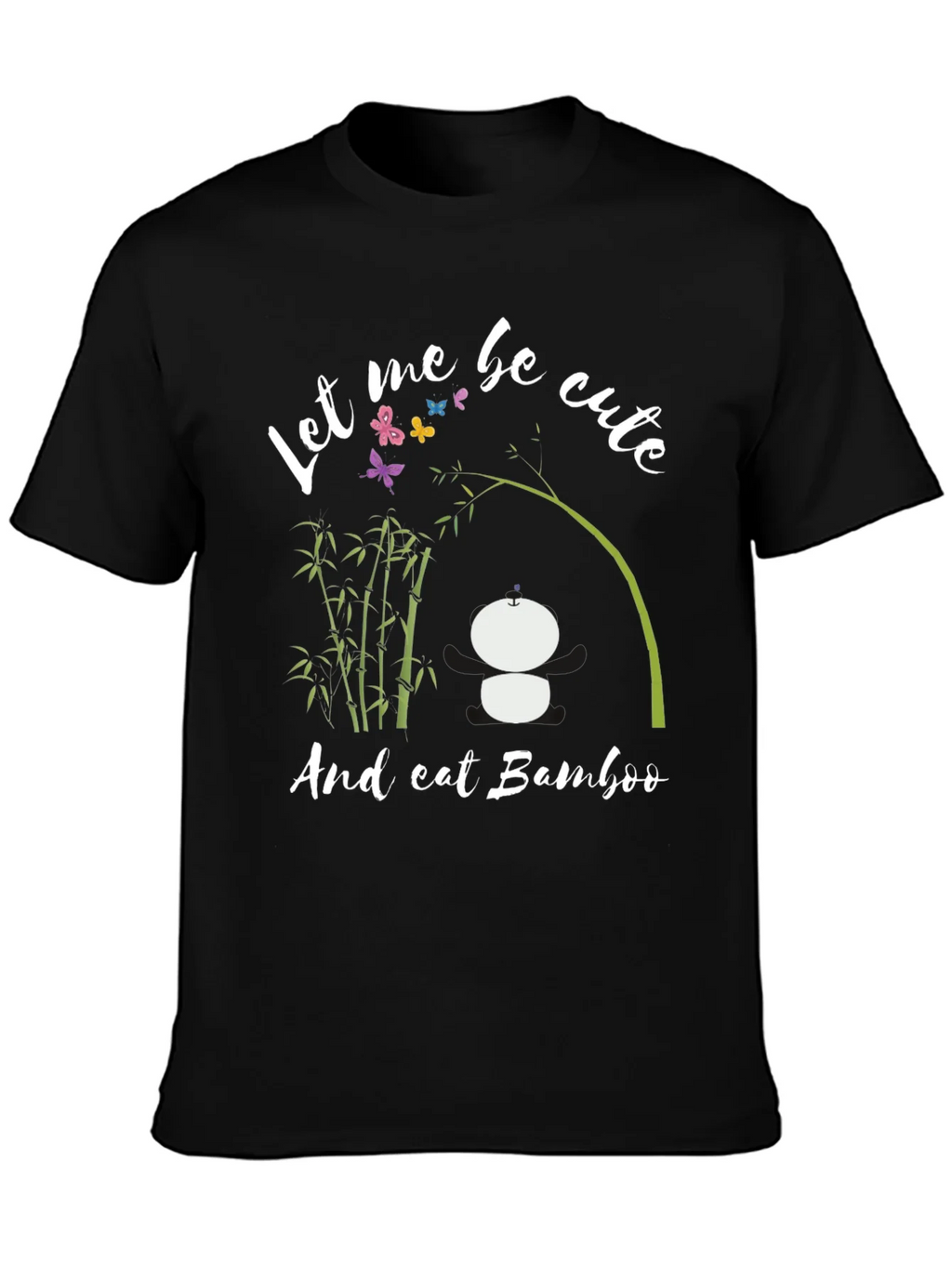 Cute Panda Bamboo T-Shirt product image 3