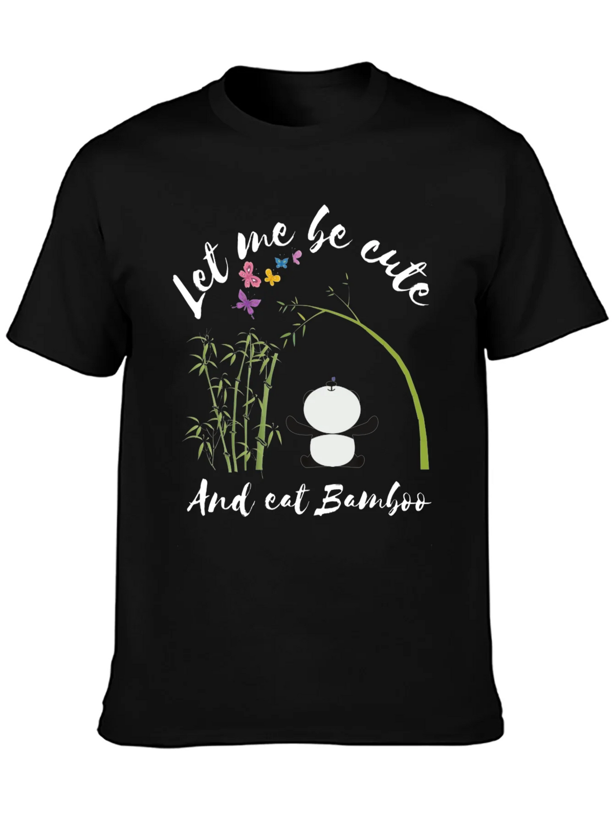Cute Panda Bamboo T-Shirt product image 3