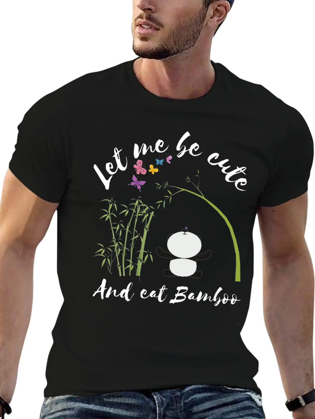 Cute Panda Bamboo T-Shirt product image 6