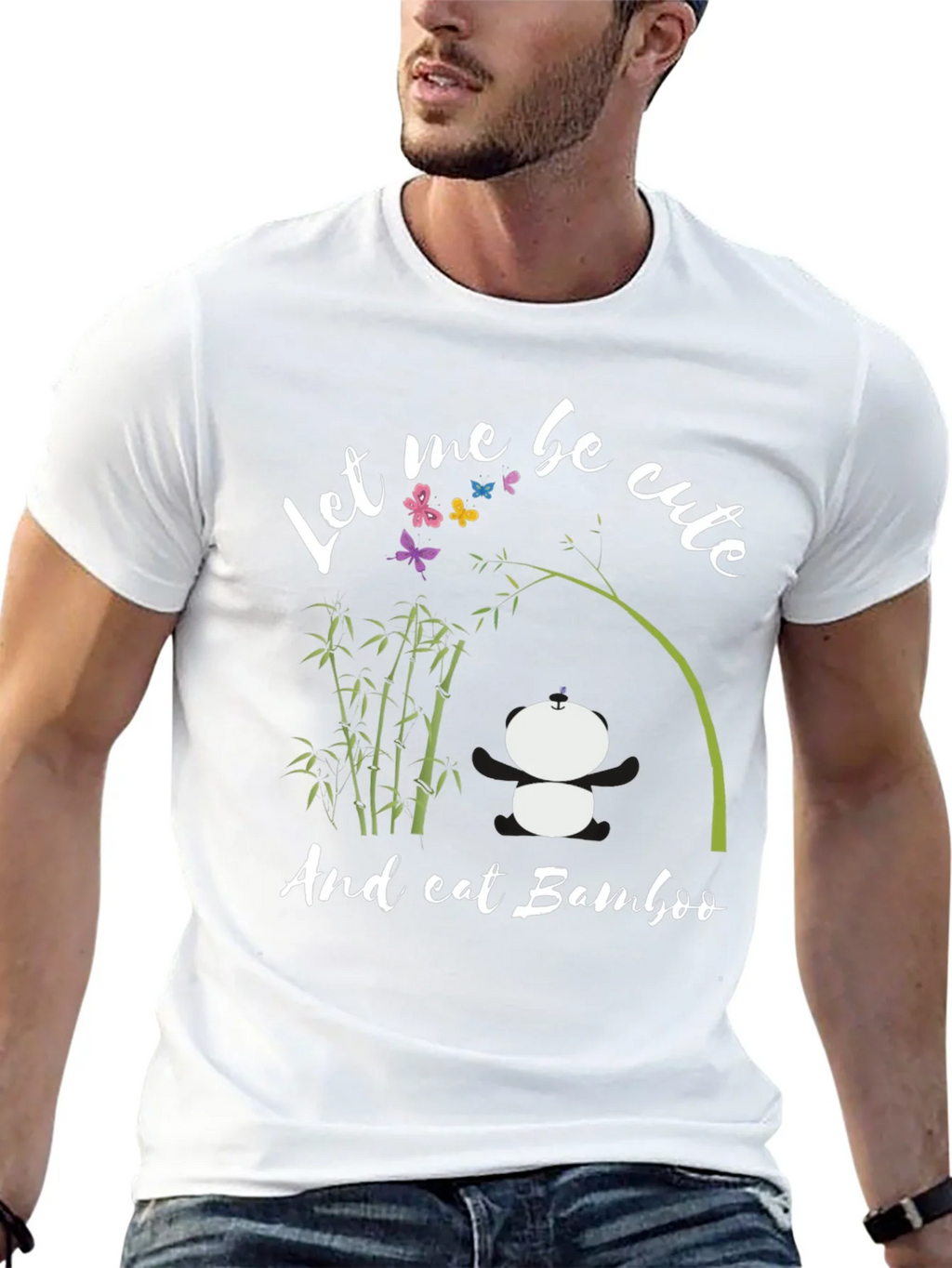 Cute Panda Bamboo T-Shirt product image 12