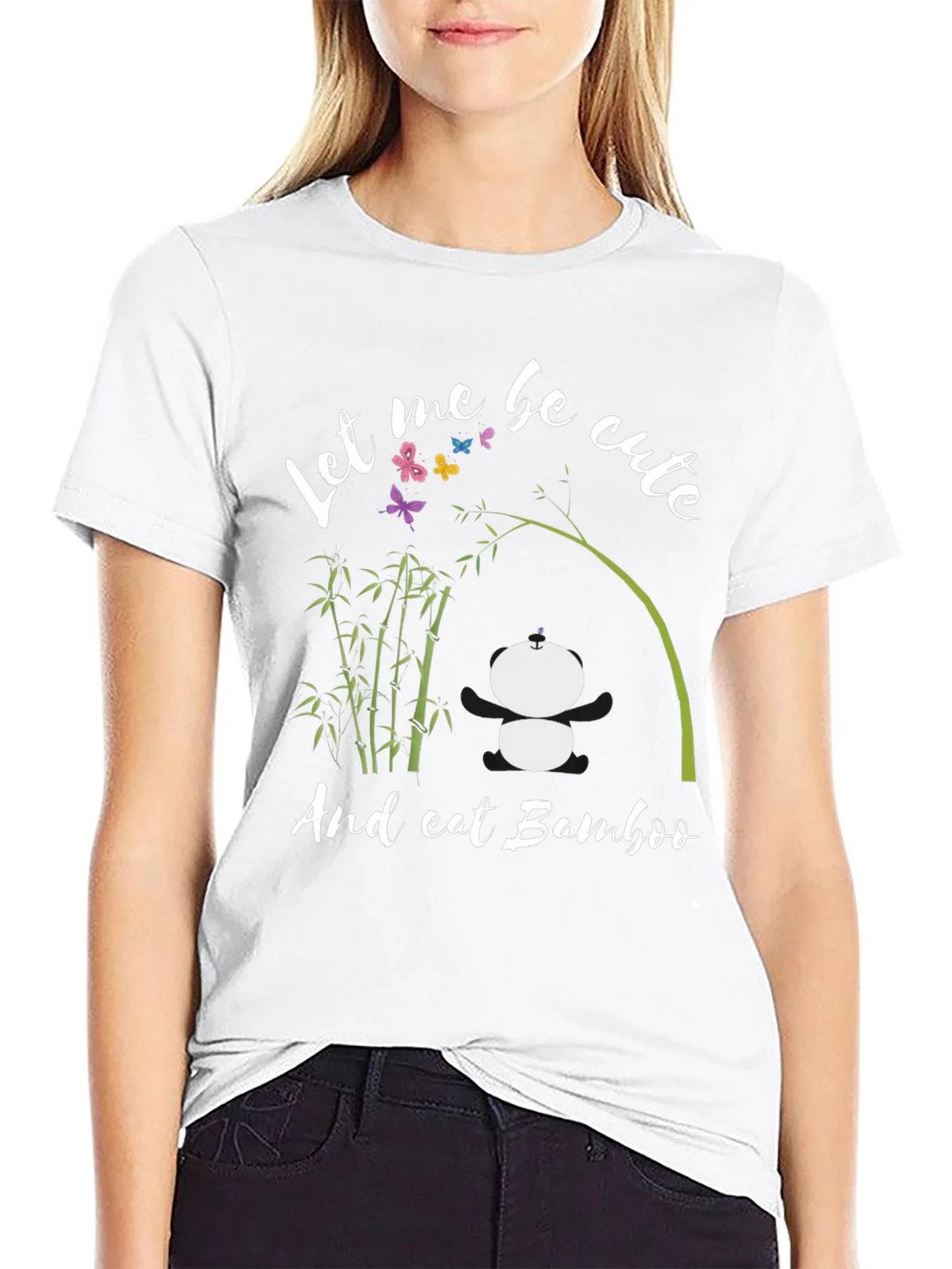 Cute Panda Bamboo T-Shirt product image 8
