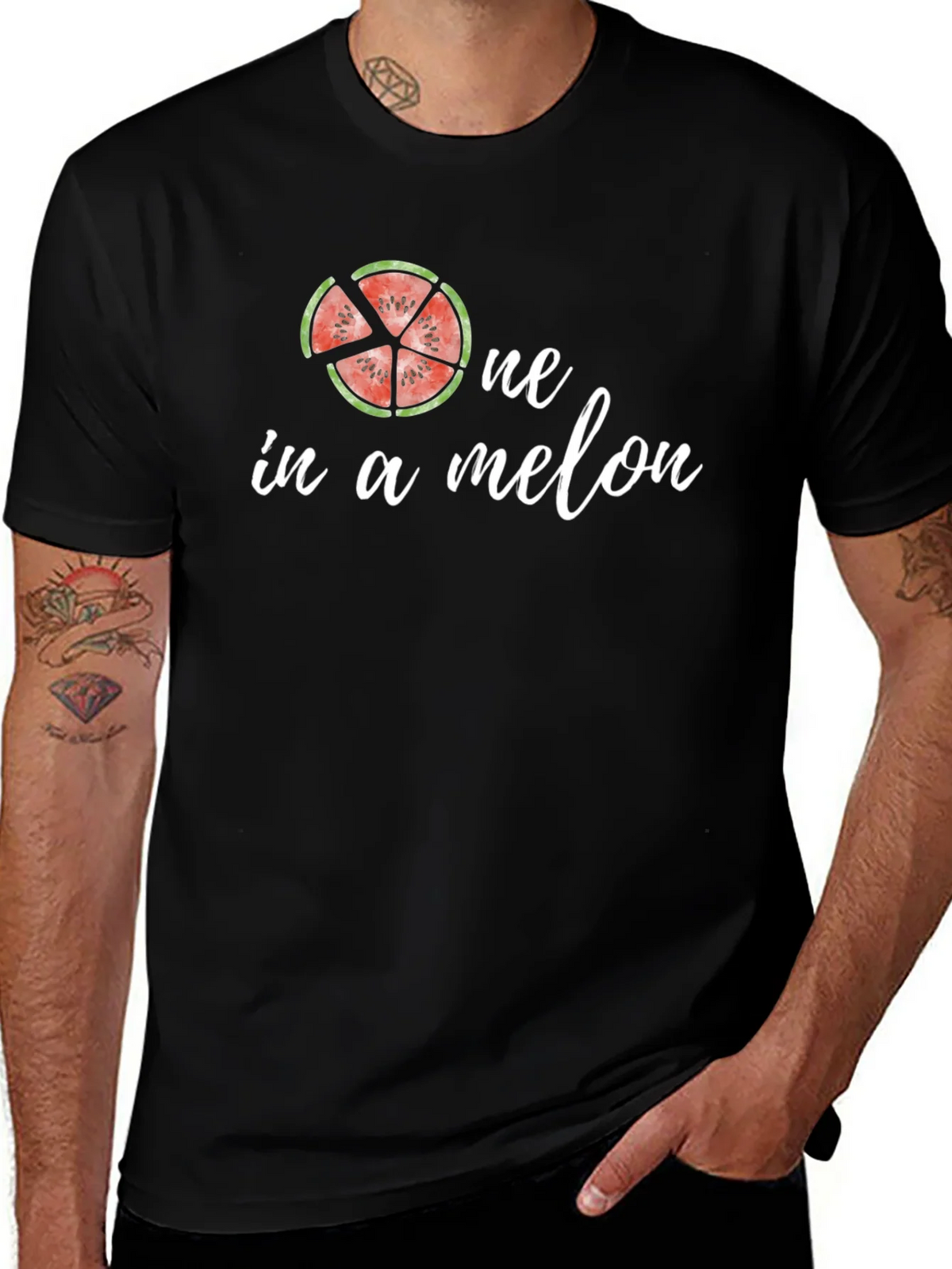 One in a Melon T-Shirt - Unique Summer Tee product image 1