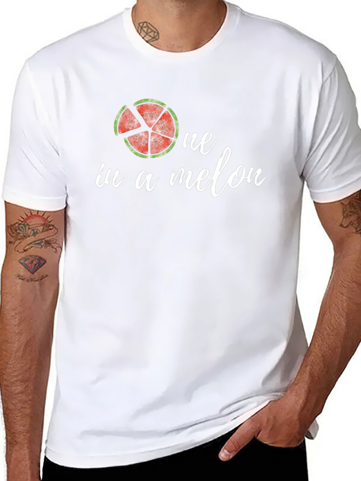 One in a Melon T-Shirt - Unique Summer Tee product image 7
