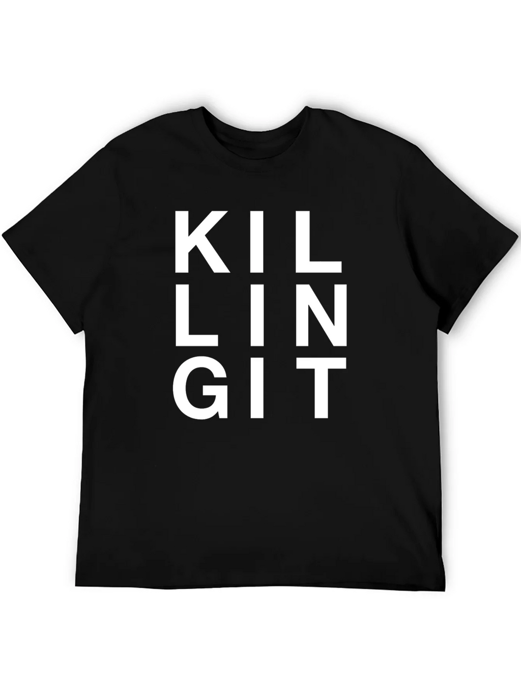 Killing It Black T-Shirt - Statement Tee product image 5