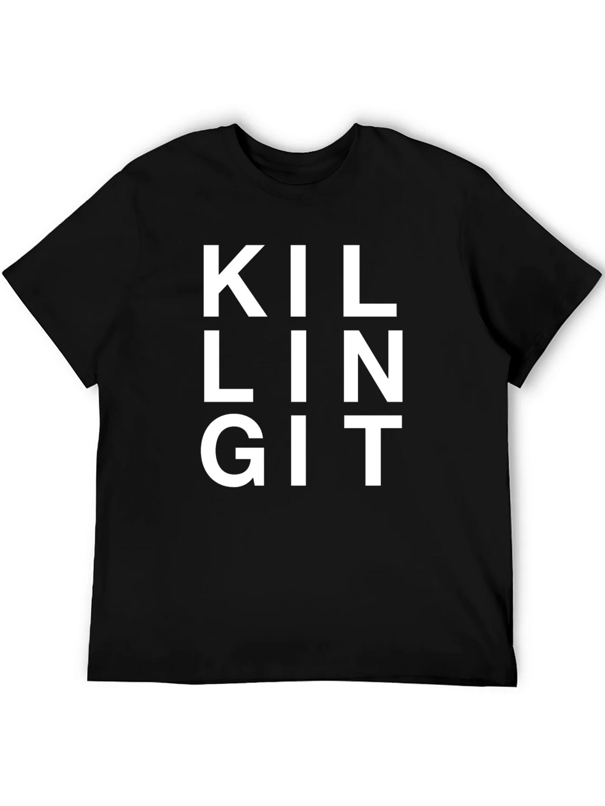 Killing It Black T-Shirt - Statement Tee product image 5